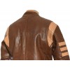 LOGAN Wolverine XMEN Brown Leather Jacket